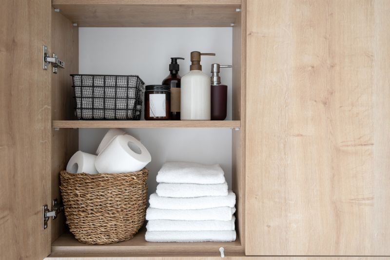 Custom Bathroom Storage